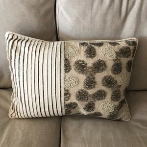 Beaded Decorative Pillow